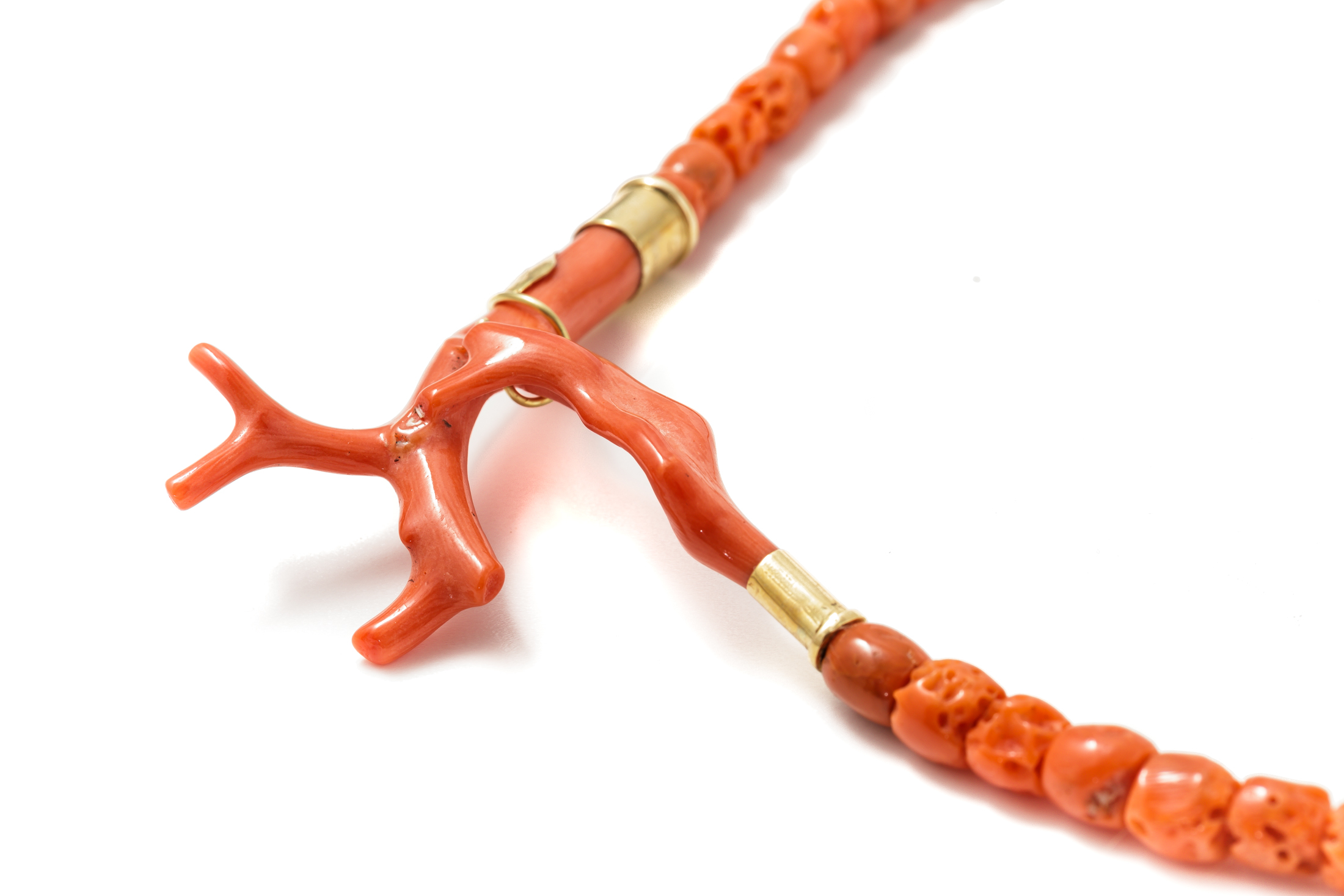 14k Coral Charm Necklace – Rackk & Ruin